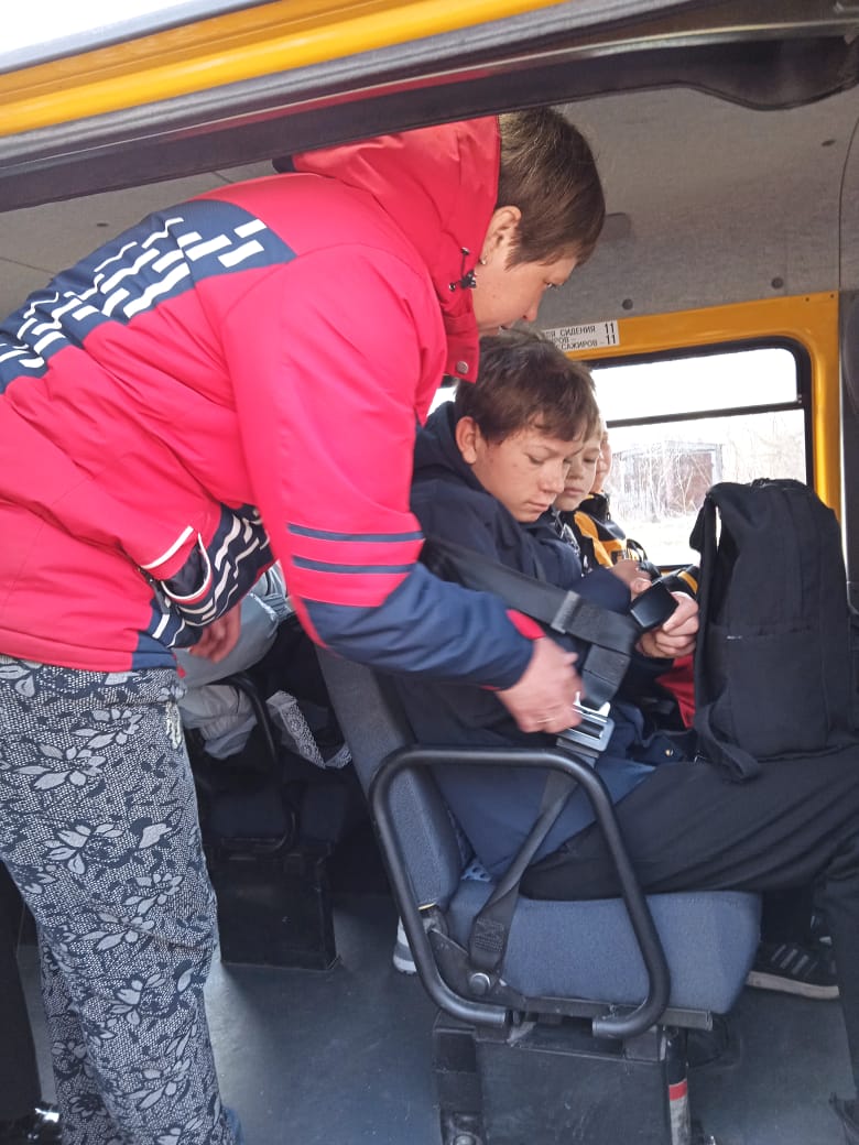 Родительский патруль (контроль за перевозкой детей в школьном автобусе) «Везу детей безопасно!».