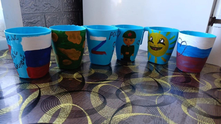 Гуманитарная помощь для раненых бойцов.